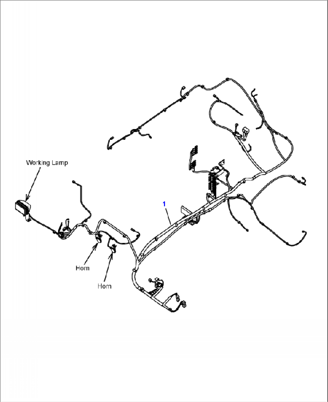 E0200-03H0 MAIN WIRING HARNESS