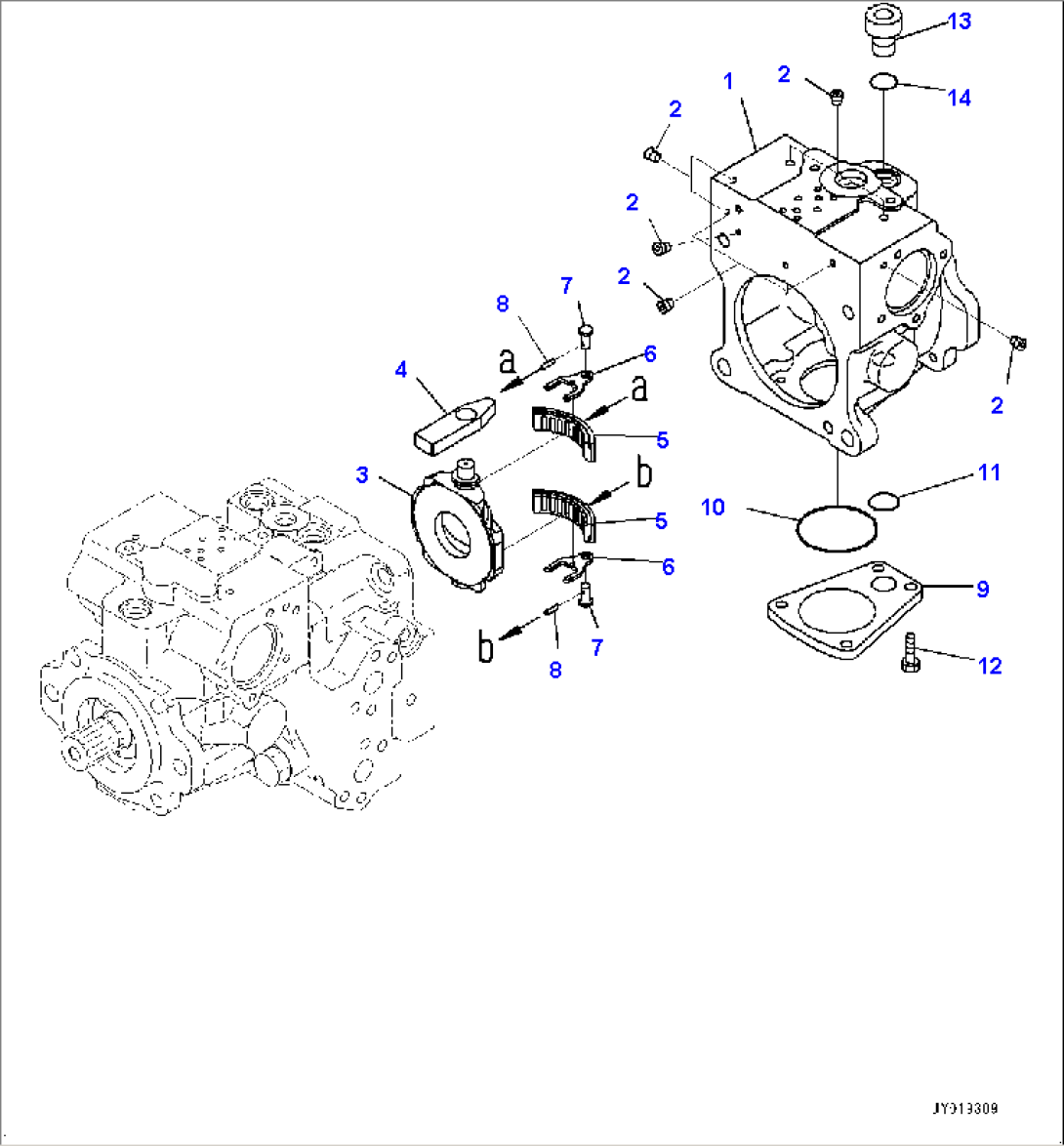 Hydraulic Pump, HST Pump (6/11) (#95001-)