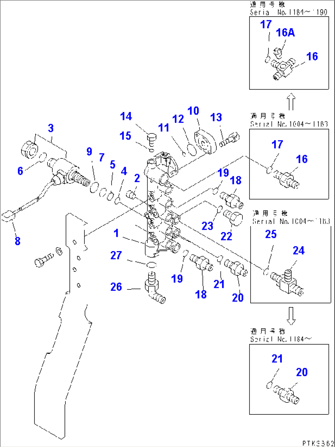SOLENOID VALVE LINE (SOLENOID VALVE)(#1166-1190)