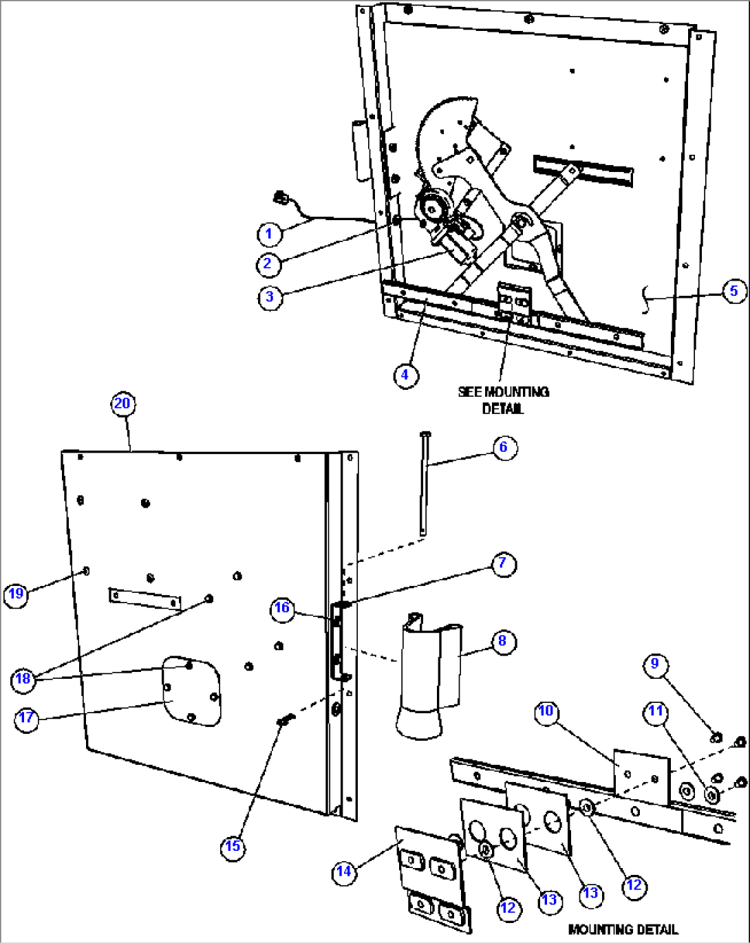 INNER DOOR PANEL - RH (EL2747)
