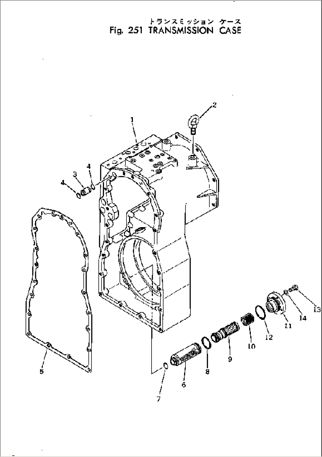 TRANSMISSION (TRANSMISSION CASE)