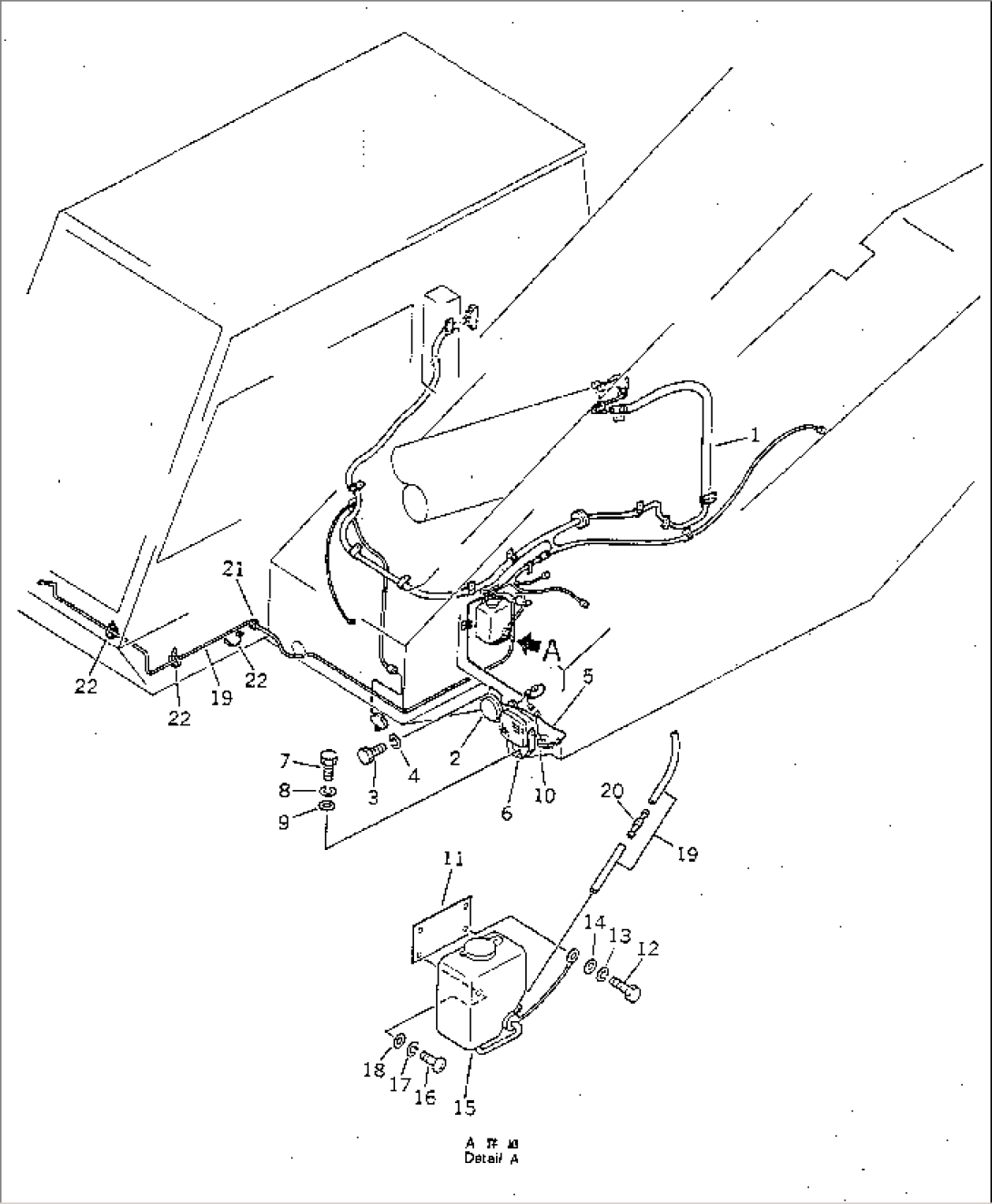 ELECTRICAL SYSTEM (REVOLVING FRAME LINE) (FOR 3RD WINCH)