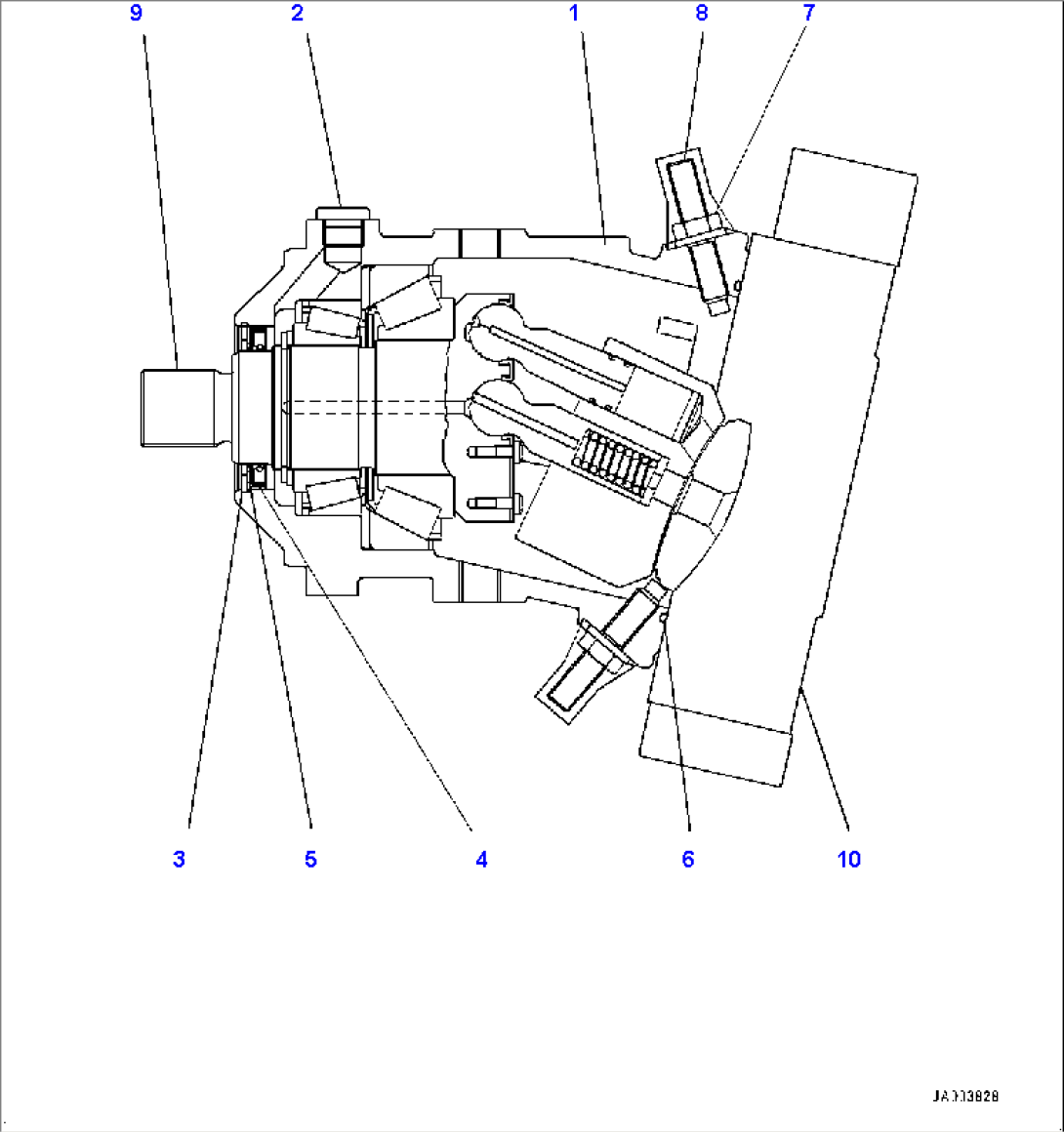 Transfer, HST Motor 1 (#80001-)