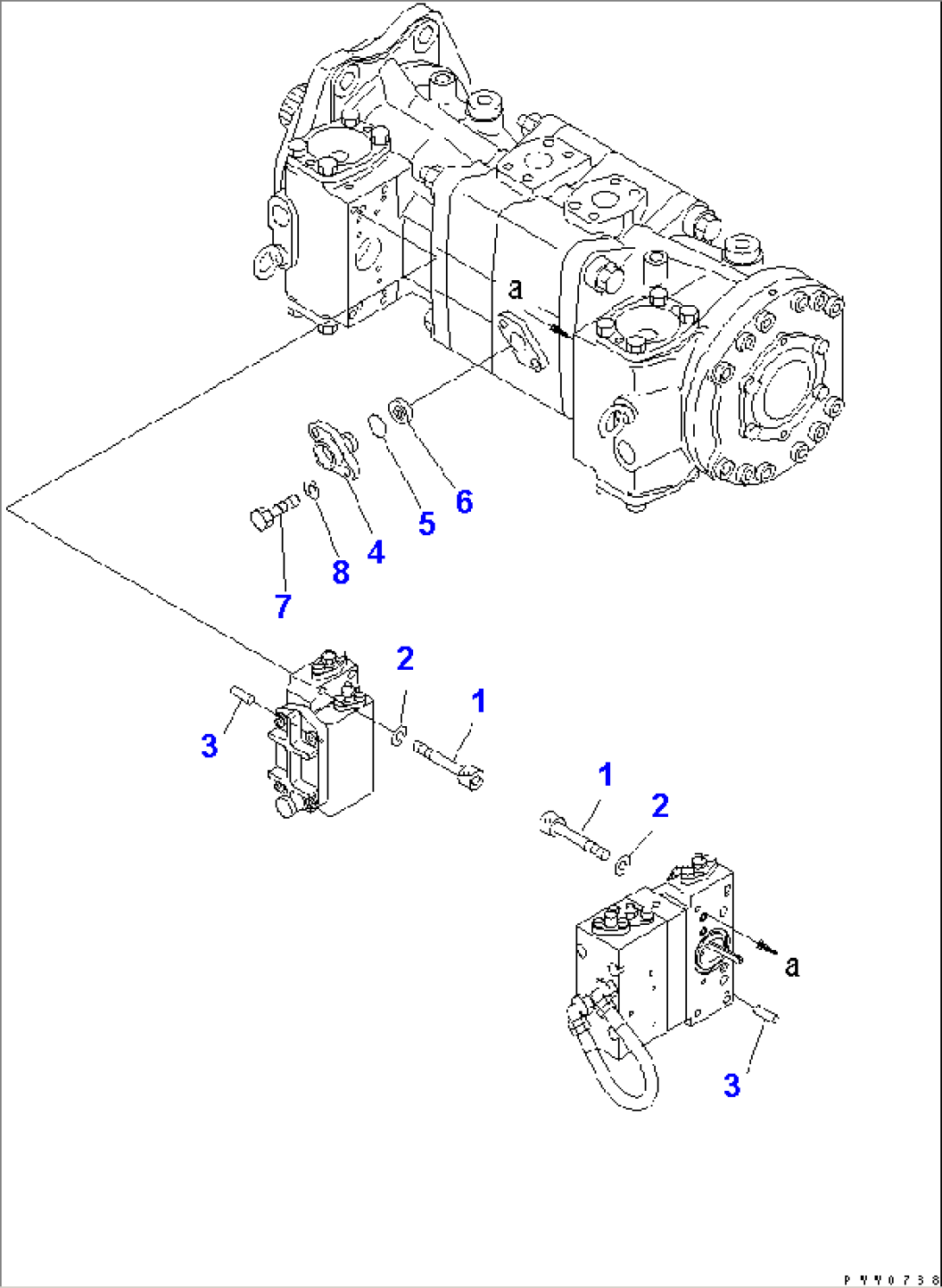 LOADER PUMP (16/16) (NO.1 PUMP)