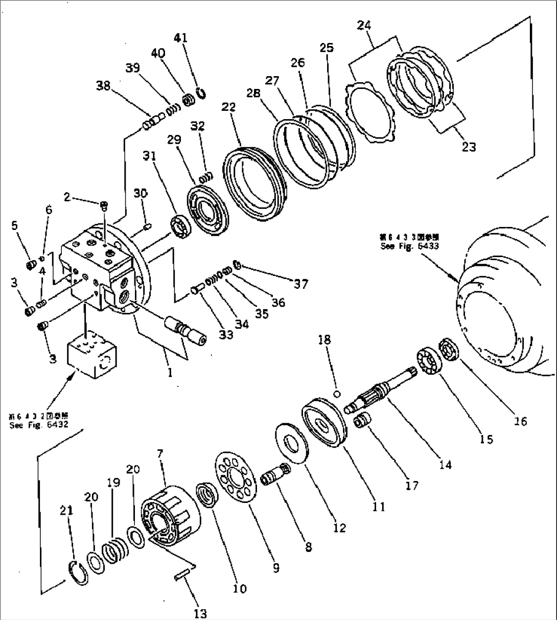 TRAVEL MOTOR (1/3)