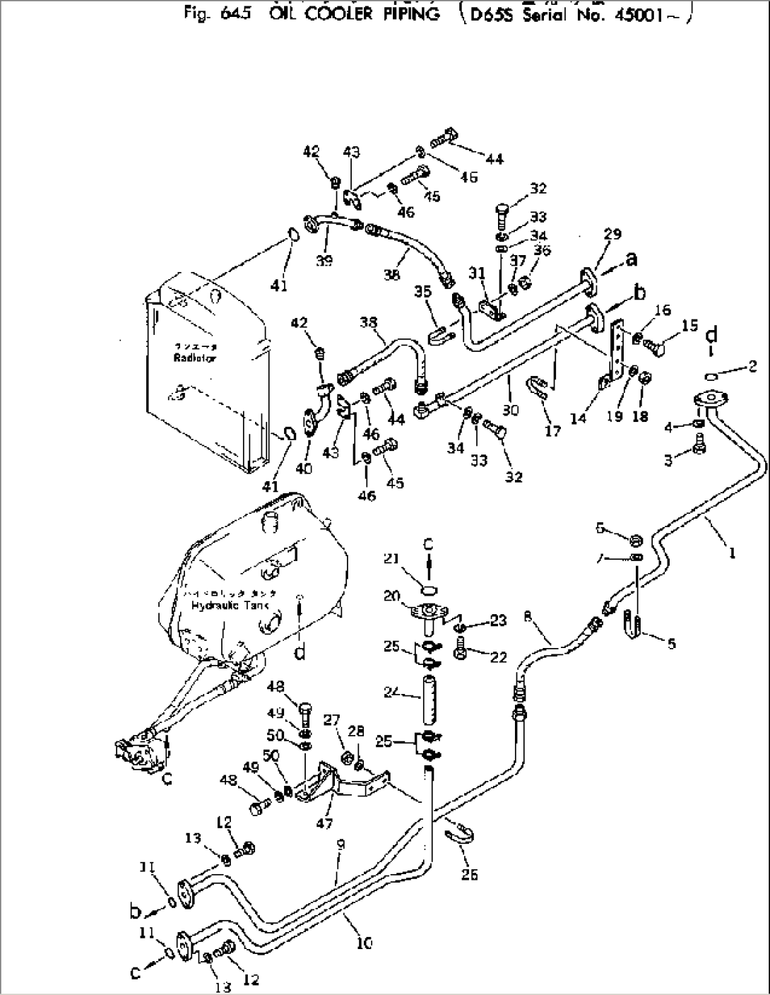 OIL COOLER PIPING