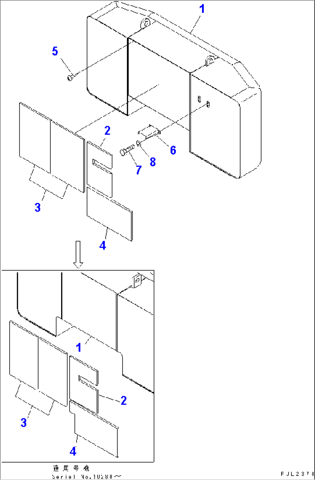 COUNTER WEIGHT (12000KG)(#10239-10999)
