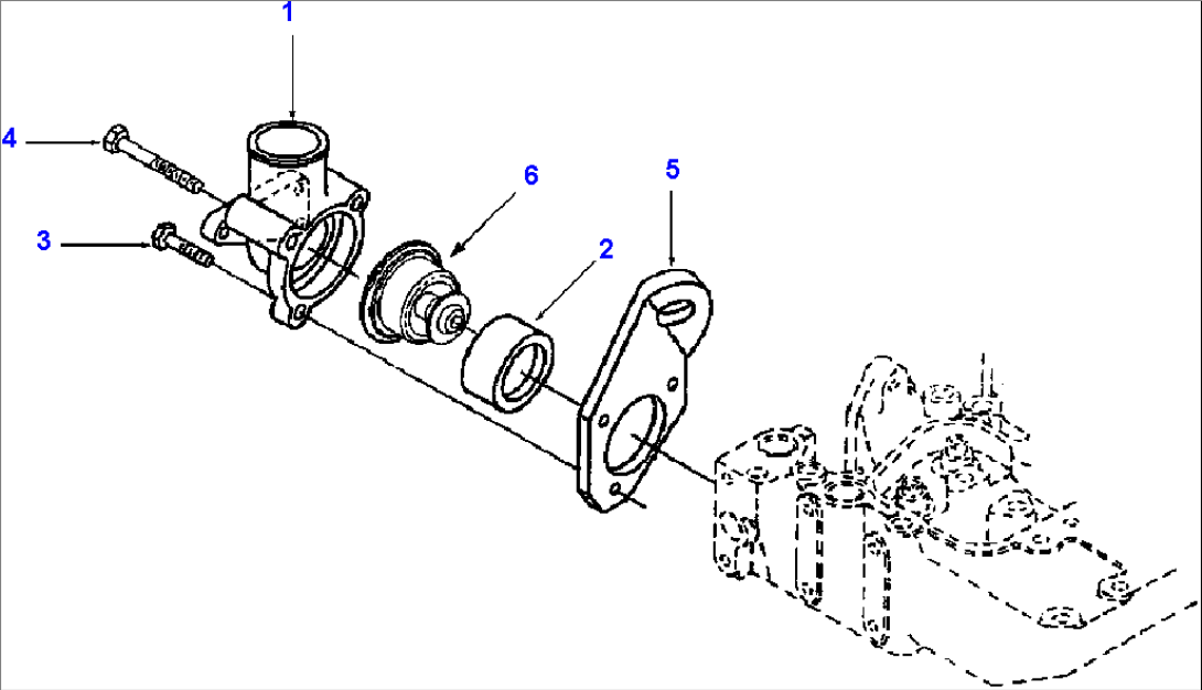 THERMOSTAT & HOUSING