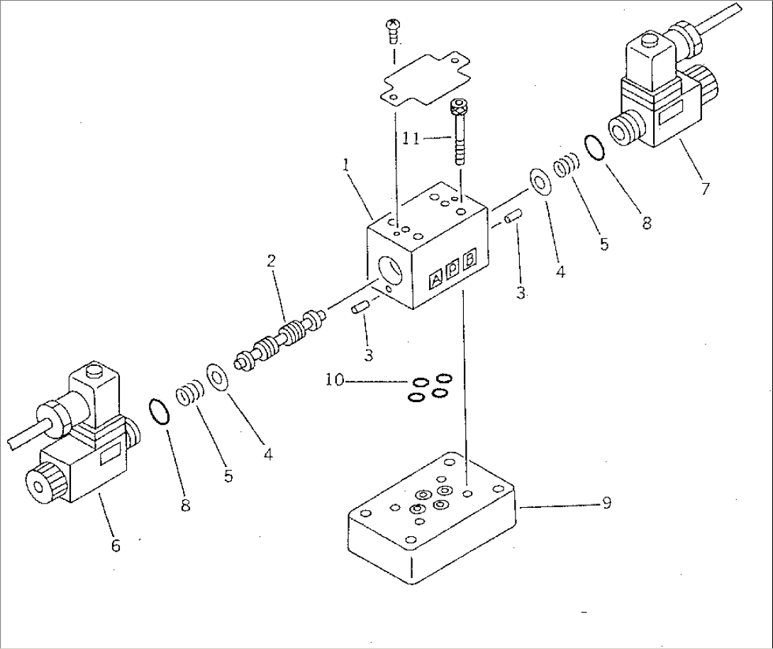 3-SPOOL CONTROL VALVE (2/2)