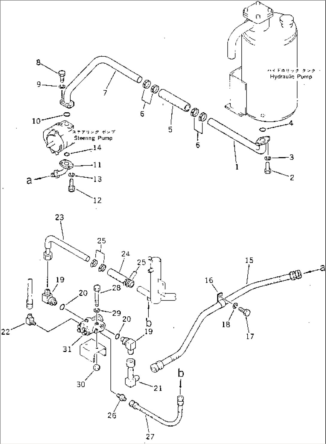 STEERING PIPING (2/2)(#50611-)