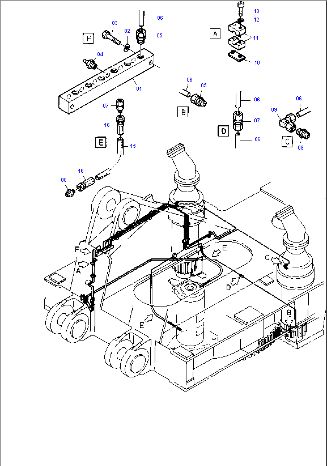 Hand Operated Lube Arr.