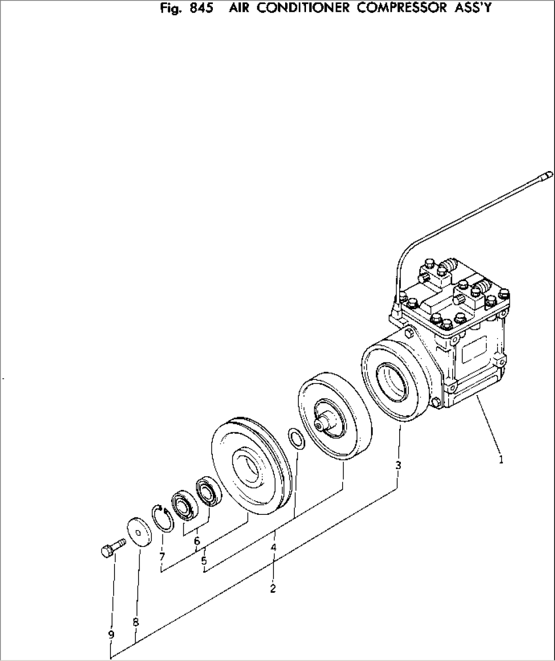 AIR CONDITIONER COMPRESSOR ASS