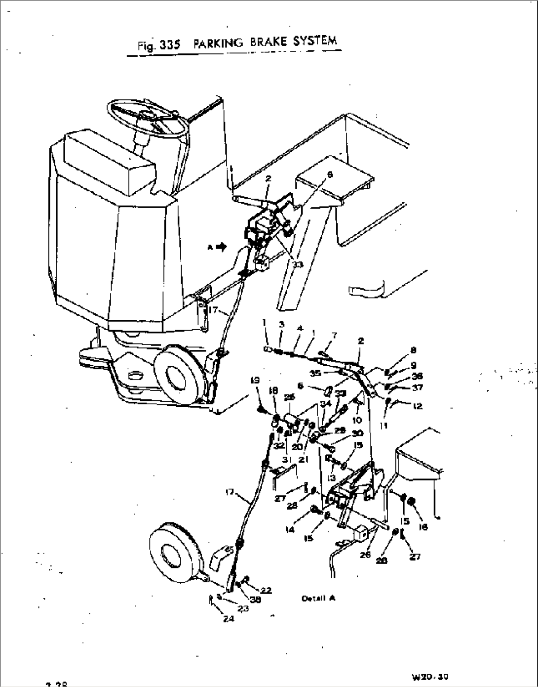 PARKING BRAKE SYSTEM