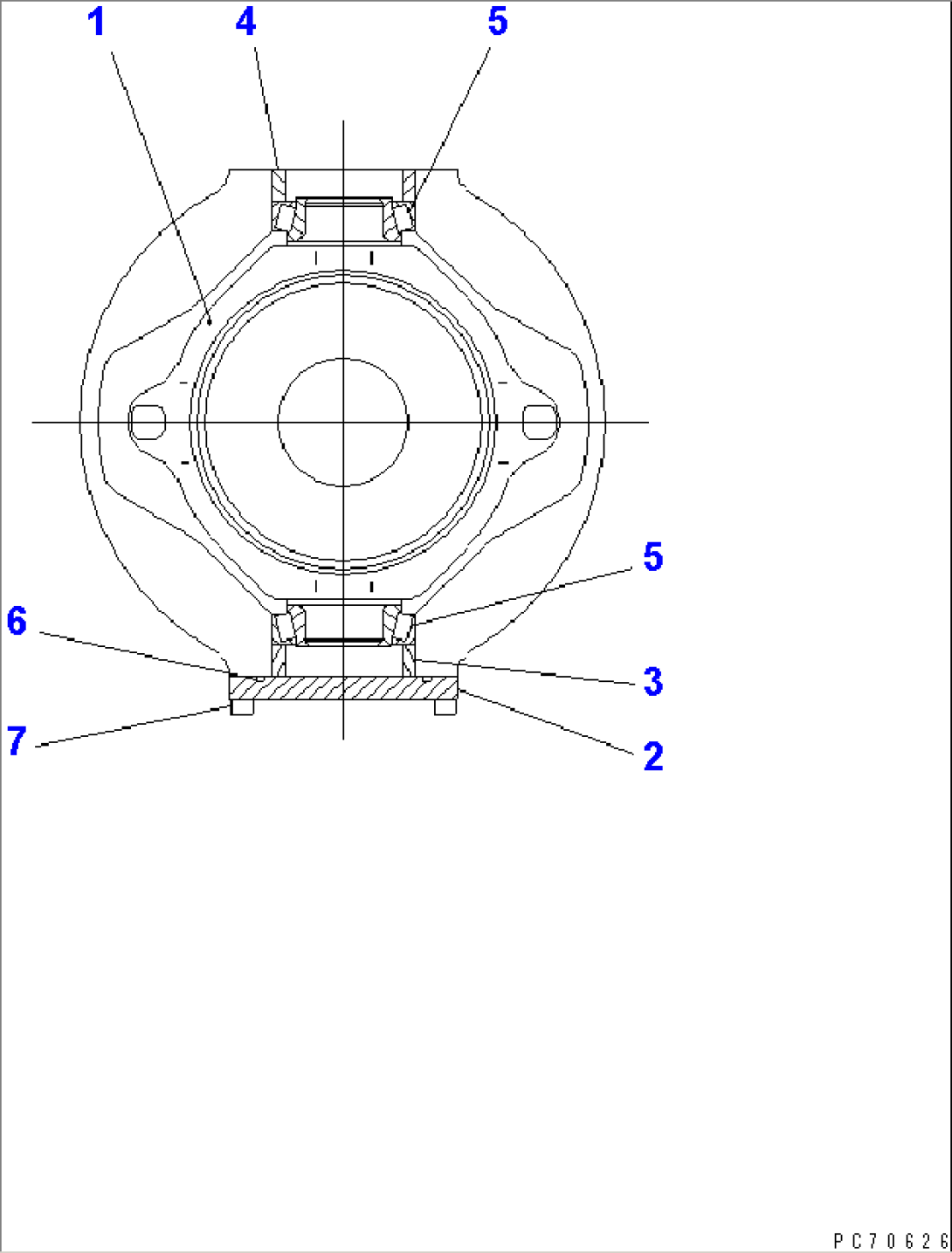 HST PUMP (4/6) (HANGER ASS