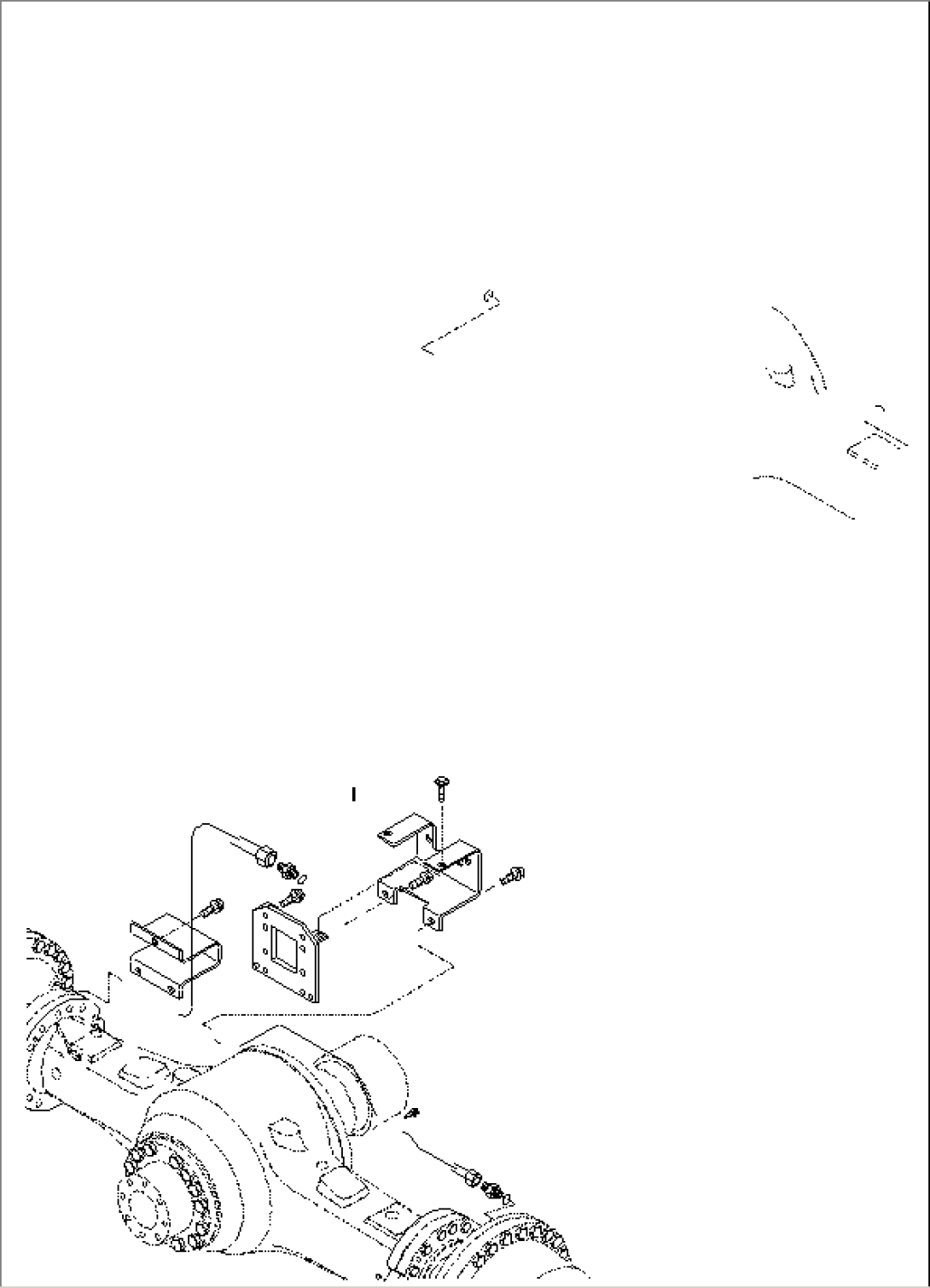 BRAKE PIPING FOR FRONT AND REAR AXLE