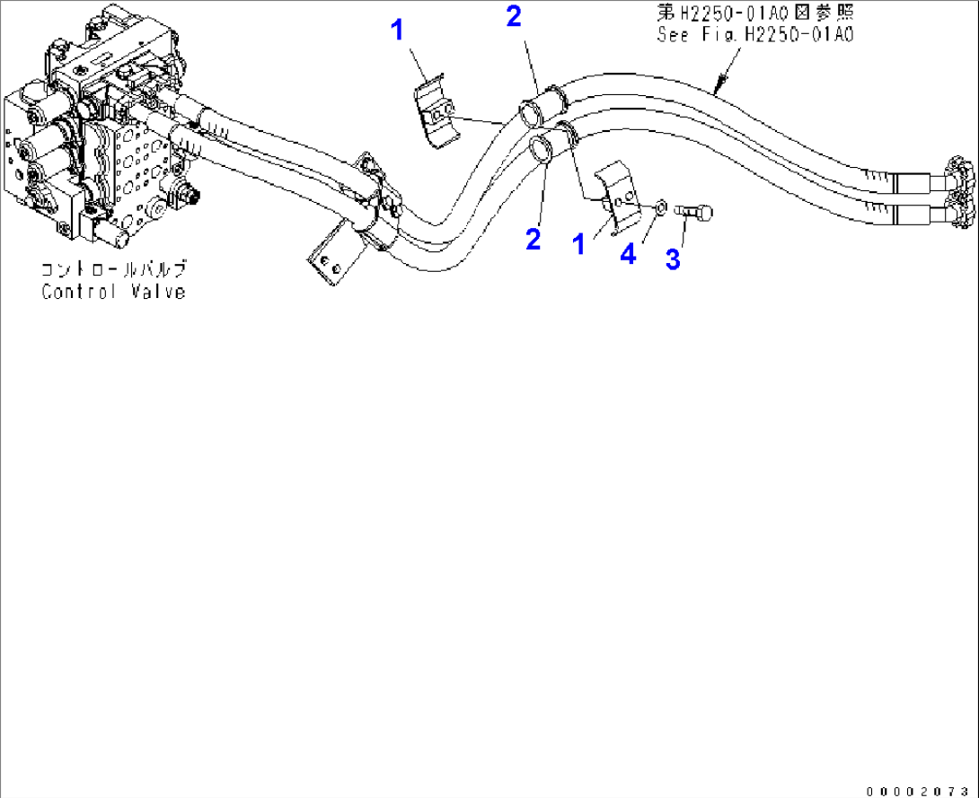 RIPPER LINE RELATED PARTS(#1201-)