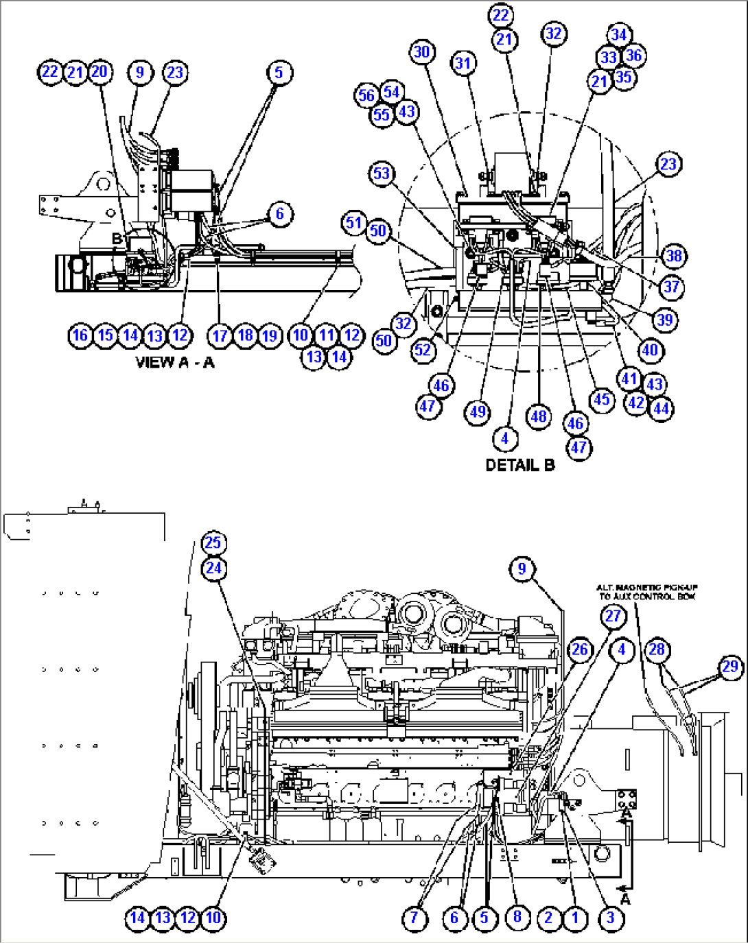 ENGINE ELECTRICAL - LEFT SIDE