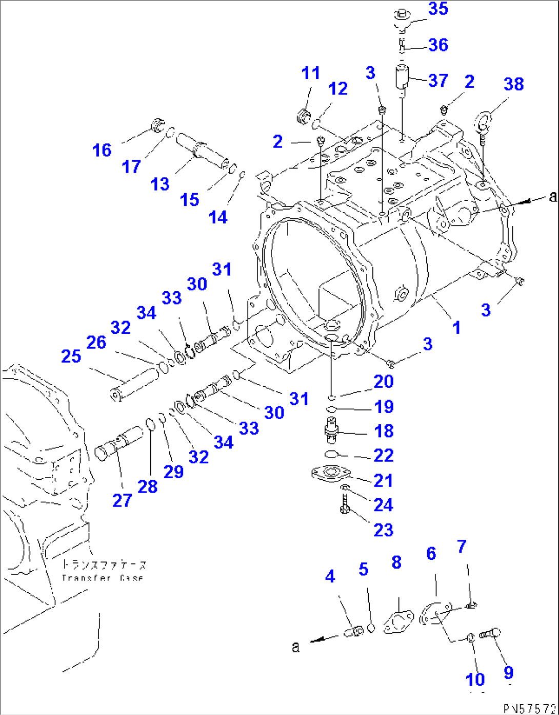 TRANSMISSION (TRANSMISSION CASE)