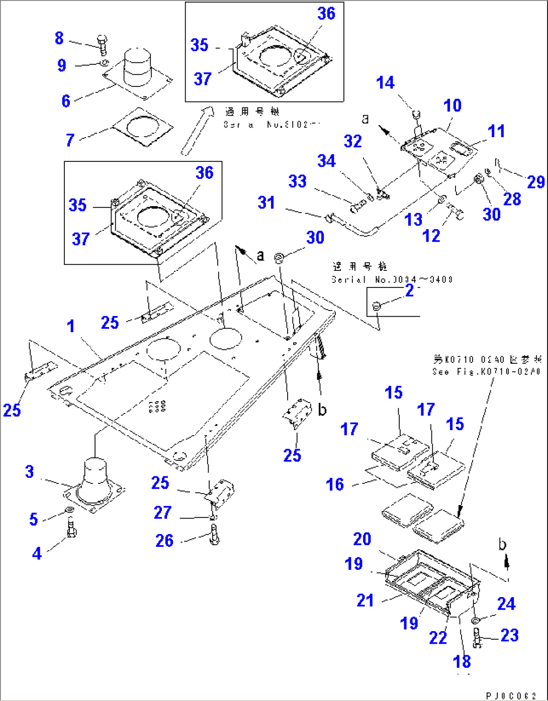 ENGINE HOOD (WITH CAB) (WITH ROPS SWEEP)(#3034-4000)