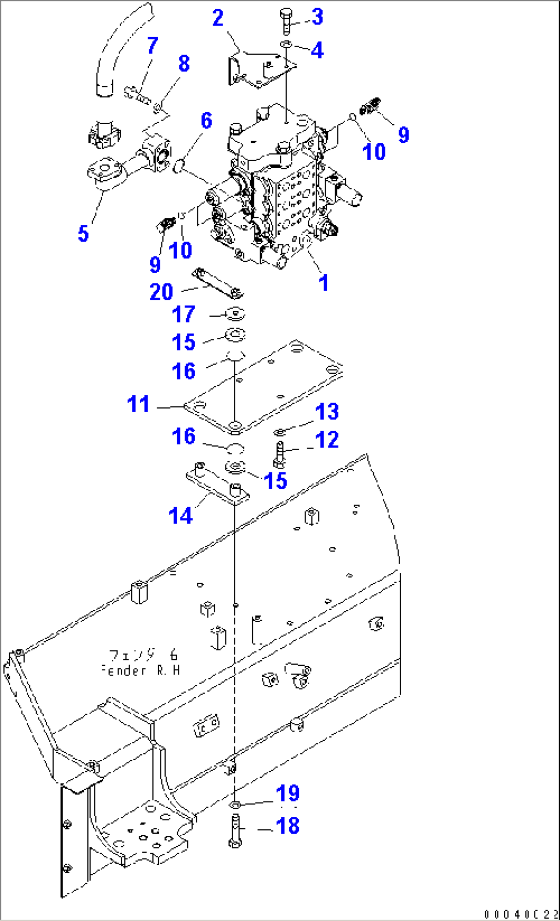 CONTROL VALVE(#1201-)