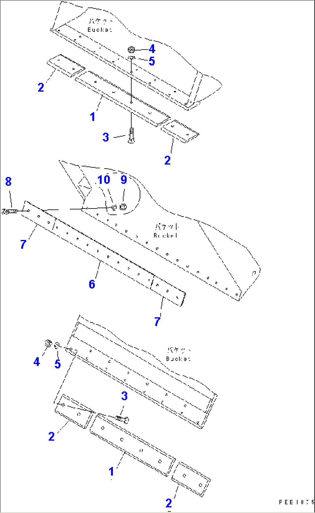 CUTTING EDGE AND SPECIAL CUTTING EDGE(#60001-)