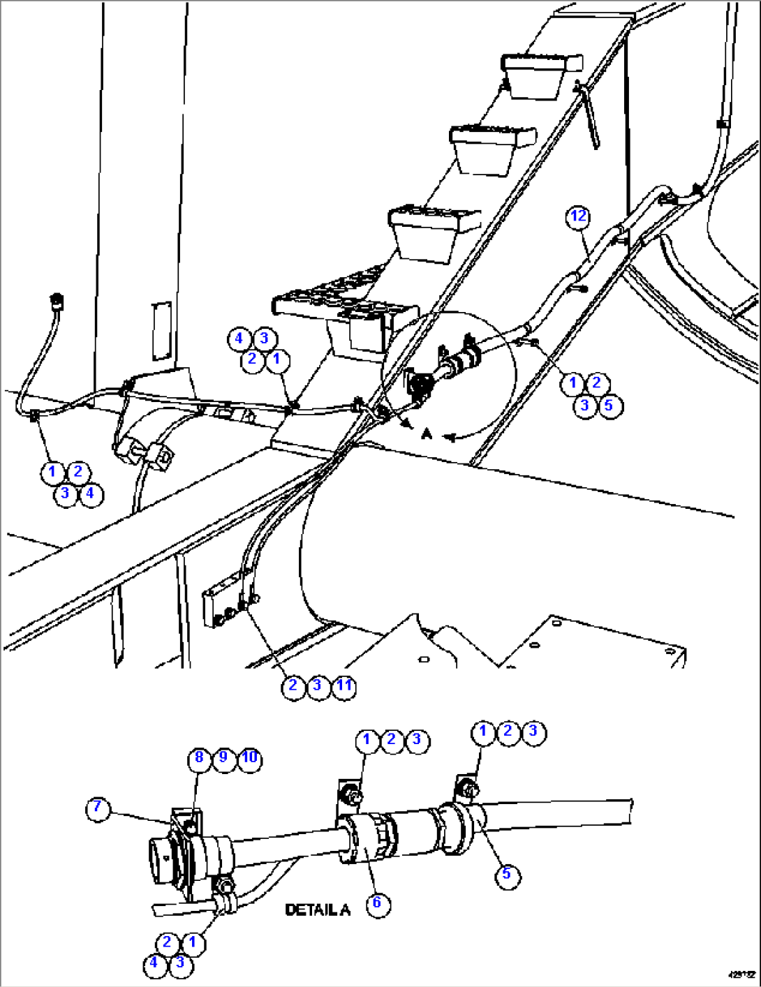 RH FRAME RAIL WIRING 1/2