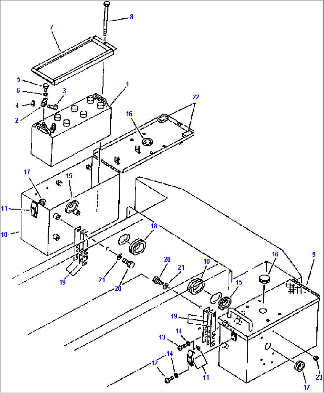 BATTERY & BATTERY BOX