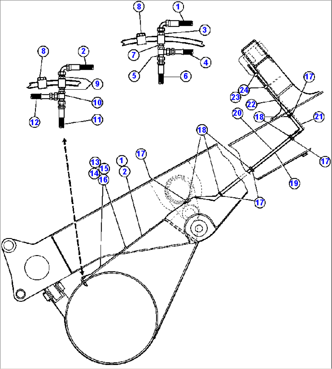 REAR BRAKE PIPING