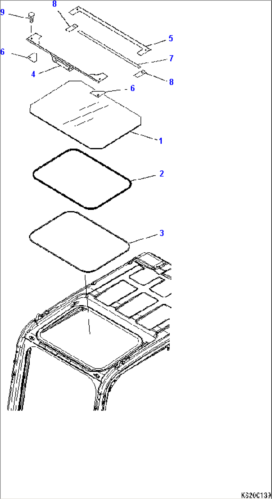Cab 4/52 (Roof Window) (Demolition Base)