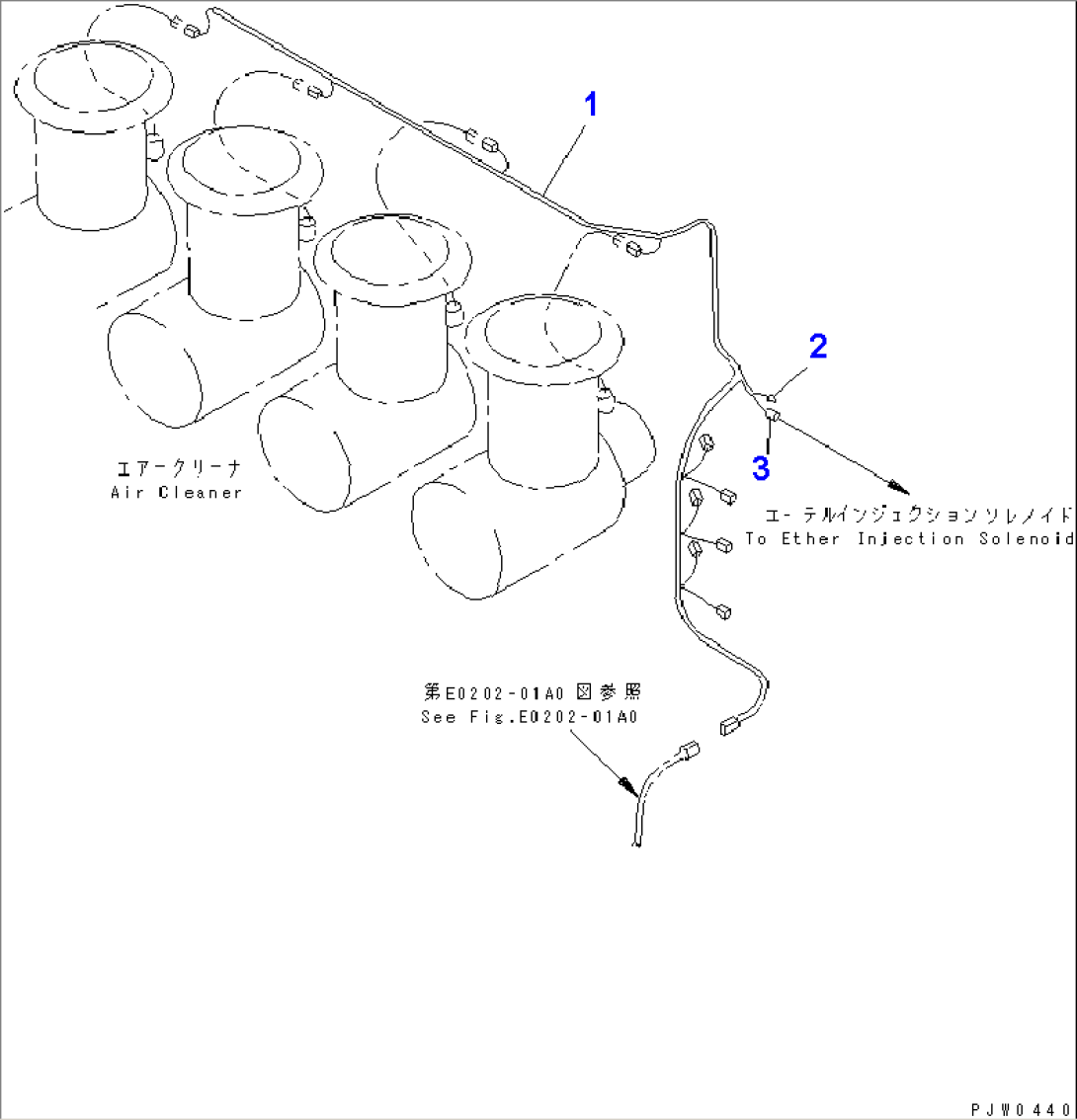 REAR HARNESS (BULKHEAD LINE)