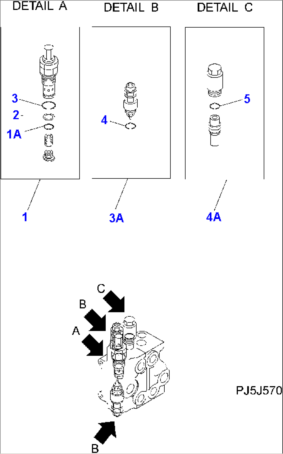 CONTROL VALVE (2-SPOOL) (2/2)