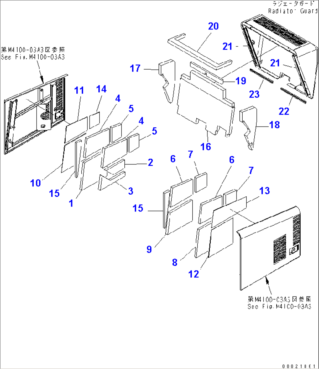 HOOD (DOOR SHEET AND DUCT SHEET) (SUPPER SILENT SPEC.)