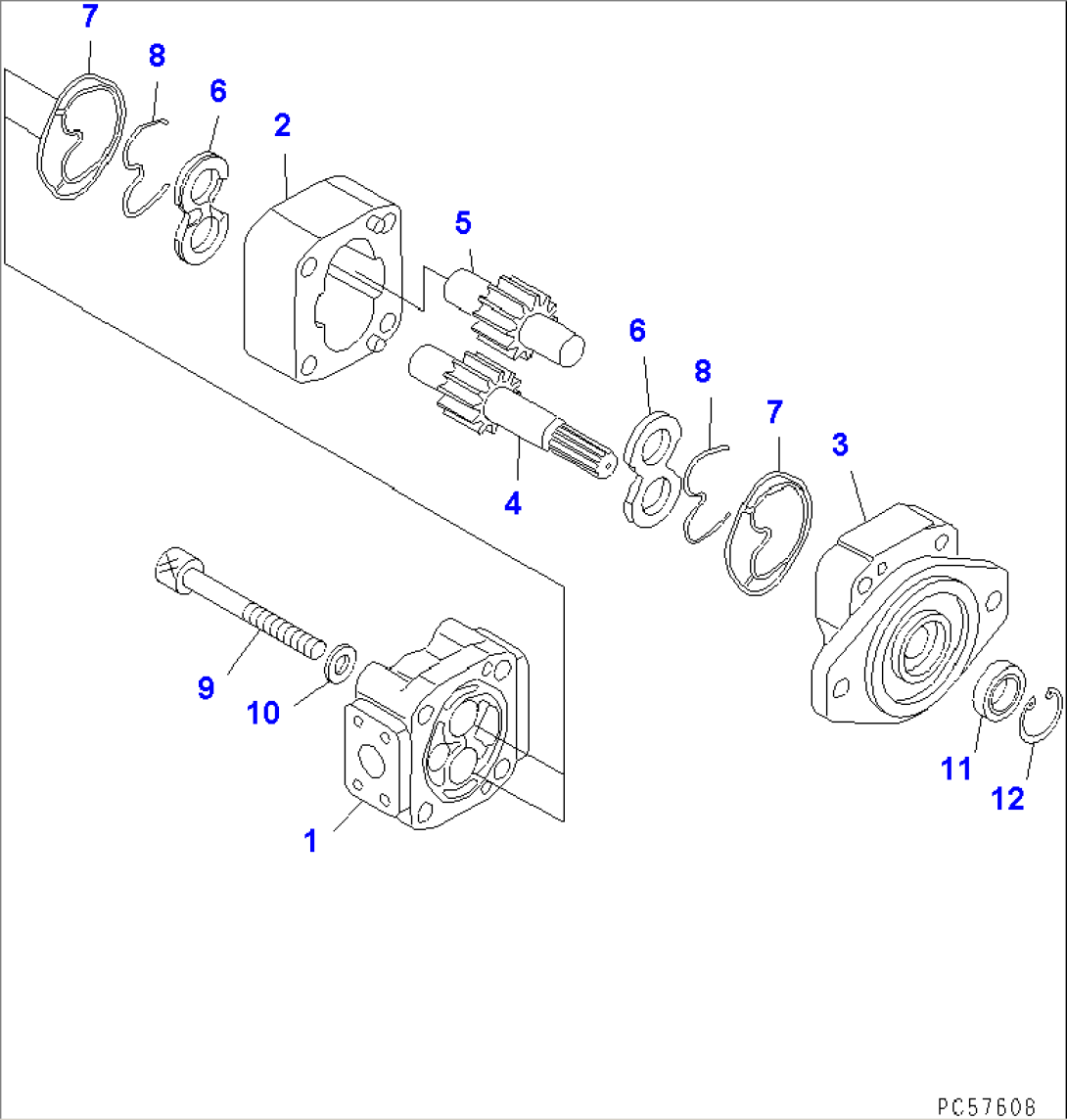 TRANSMISSION PUMP(#10641-)