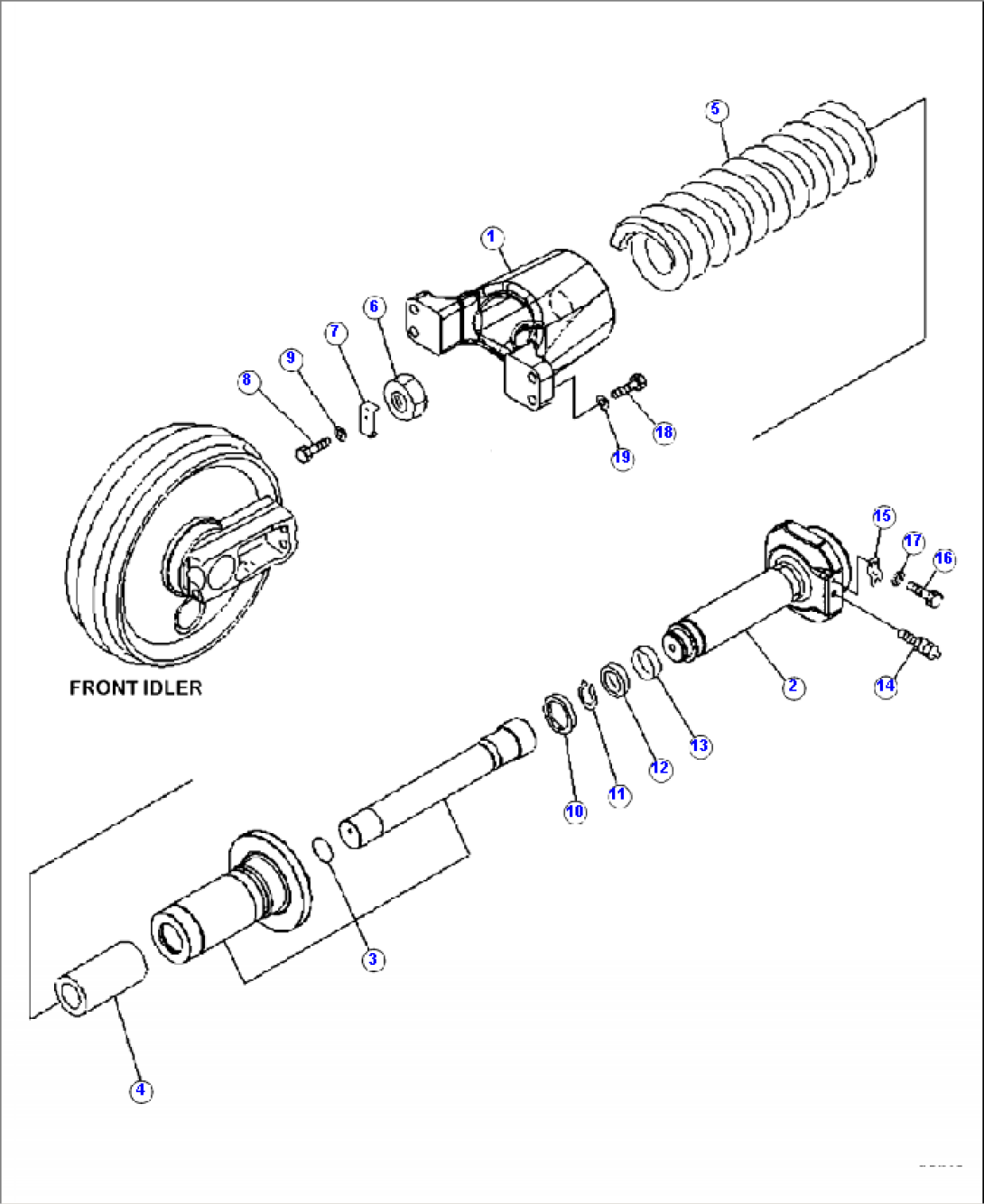 R0120-01A0 IDLER CUSHION