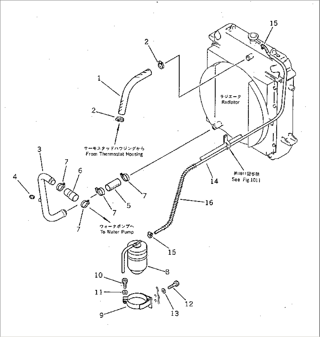 RADIATOR PIPING(#10001-19999)