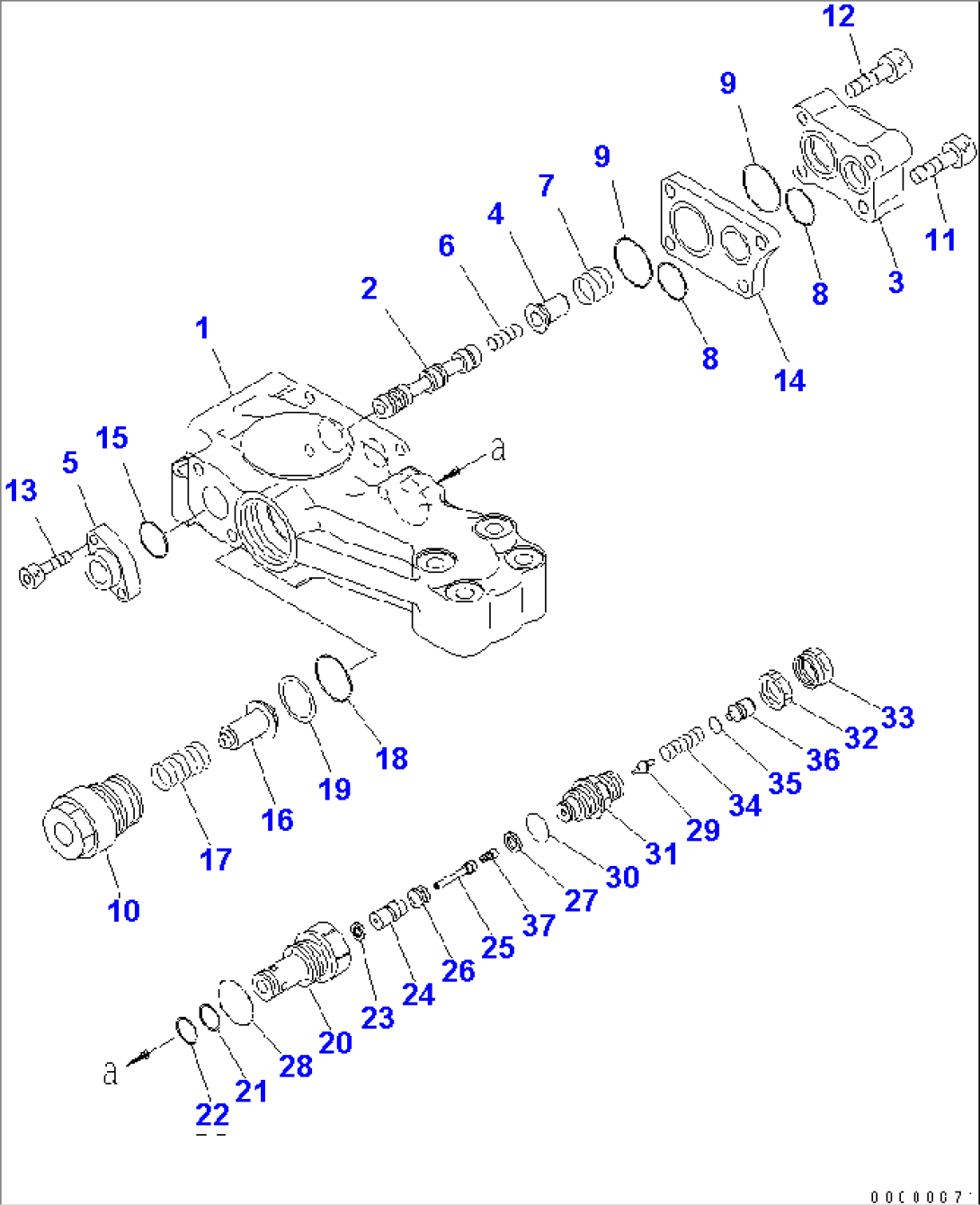 PILOT VALVE (FOR ARM)
