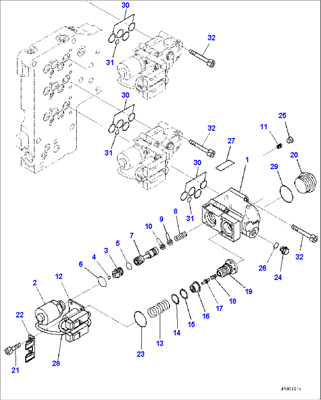 Torque Converter and Transmission, Control Valve (2/7) (#90784-)