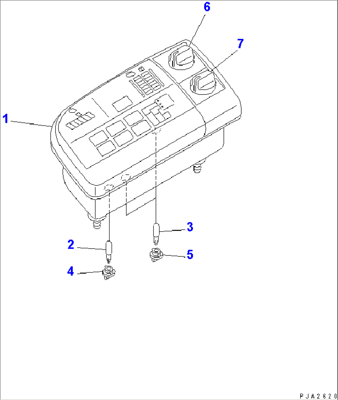 FLOOR FRAME (MONITOR SYSTEM)