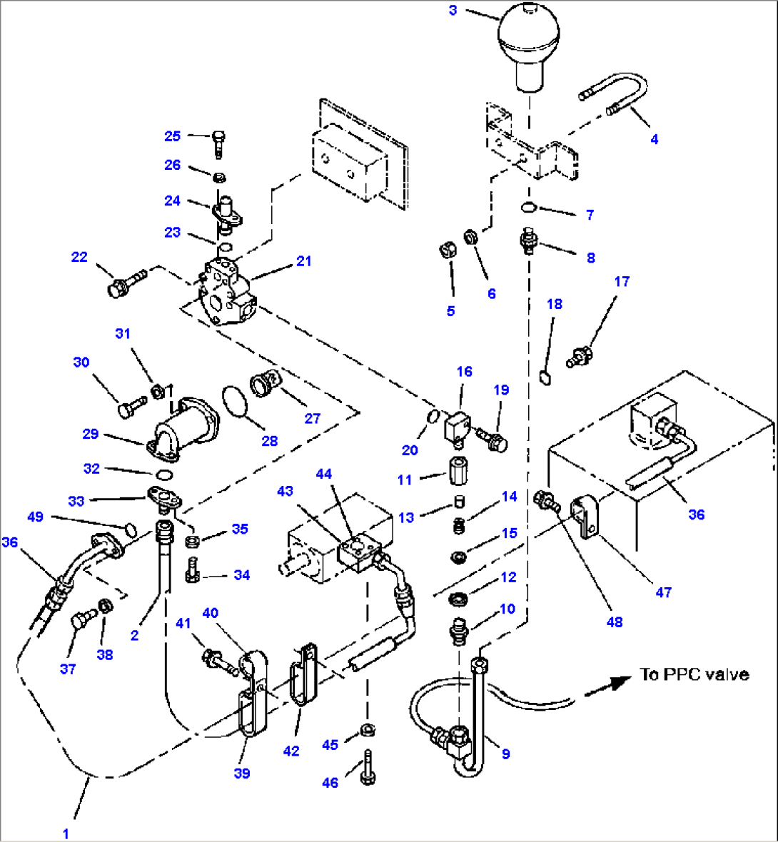 FIG. K4500-04A0 PPC PIPING - ACCUMULATOR