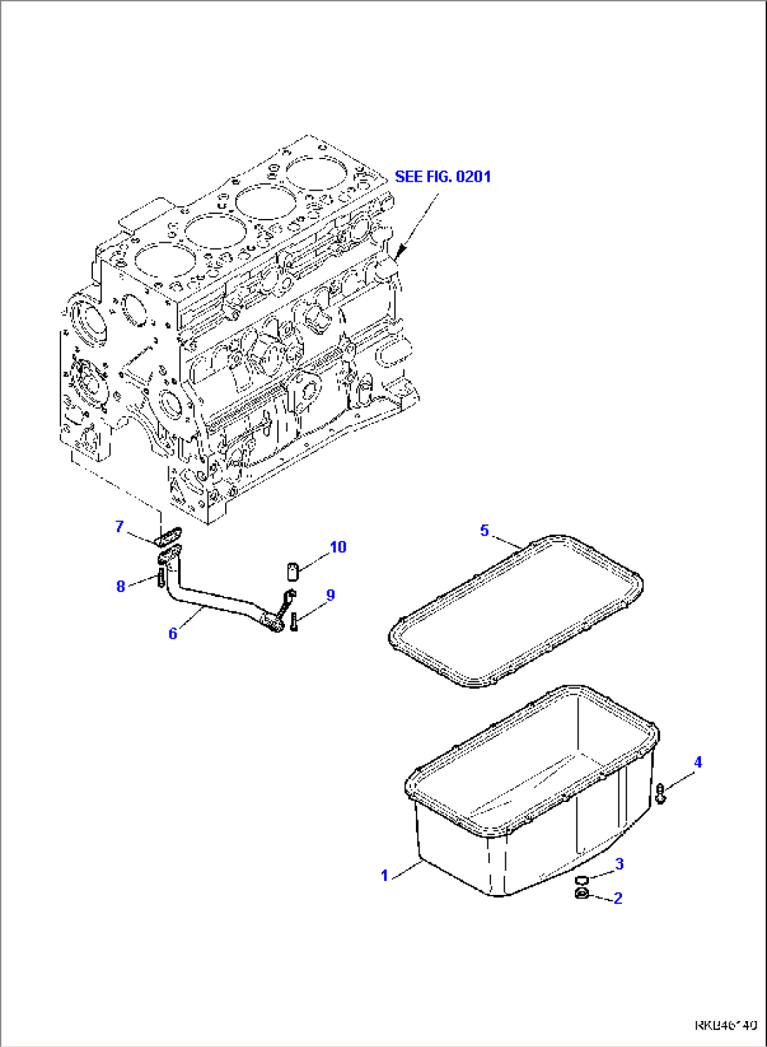 LUBRICATING OIL SUMP