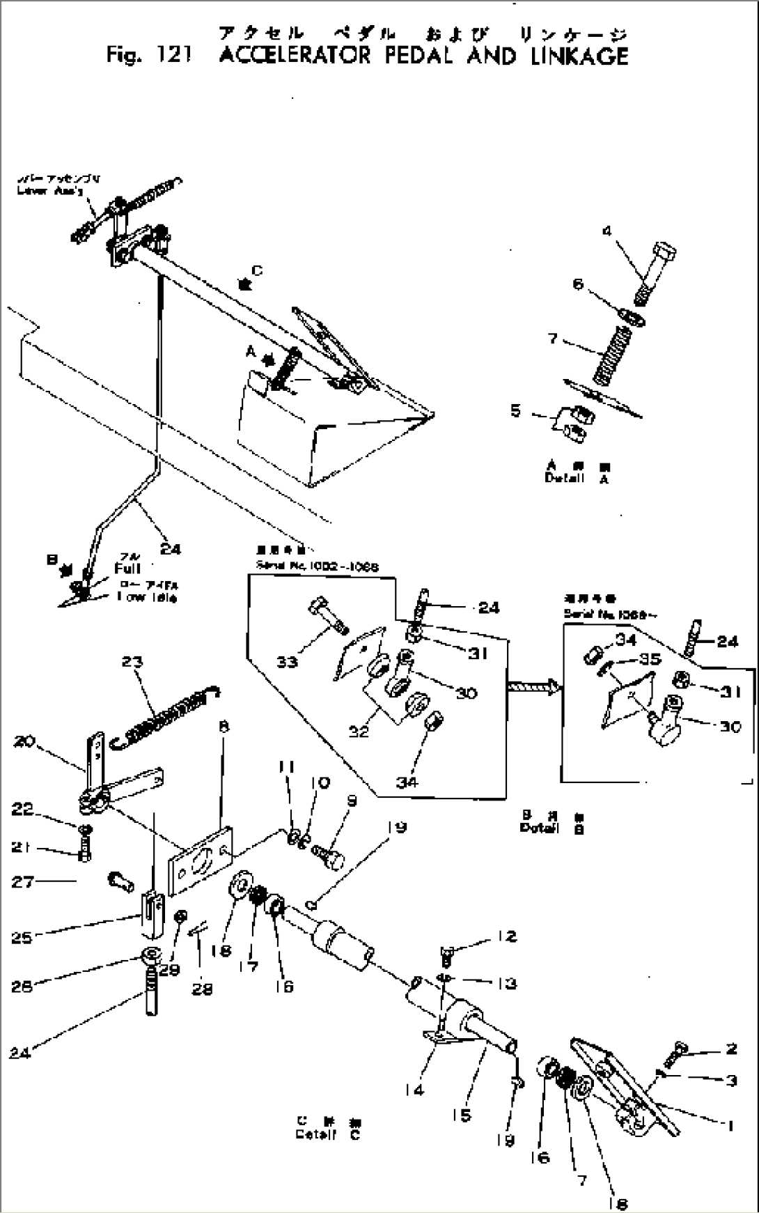 ACCELERATOR PEDAL LINKAGE