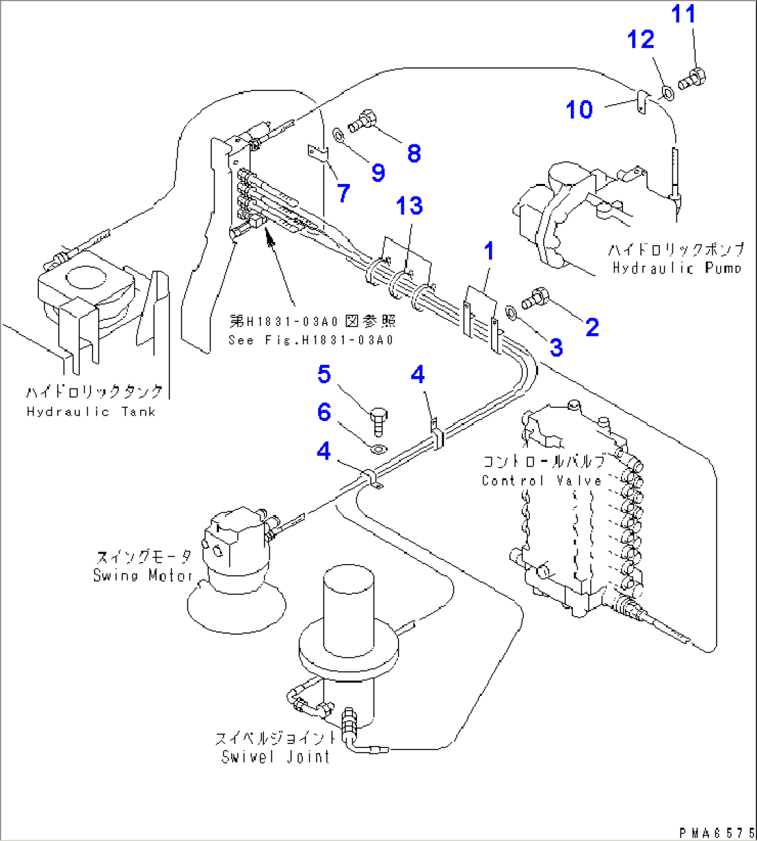 SOLENOID VALVE LINE (SOLENOID VALVE PIPING CLIP)