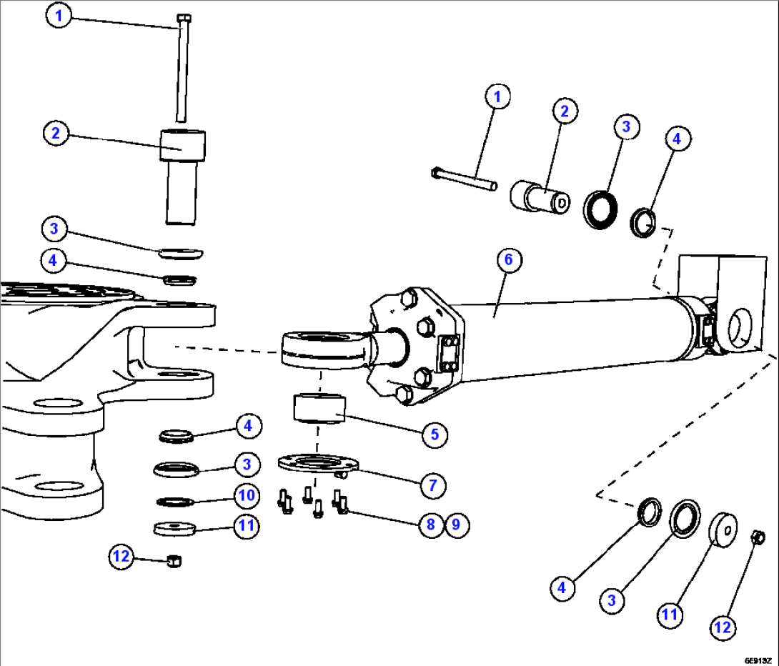 STEERING CYLINDER INSTALLATION