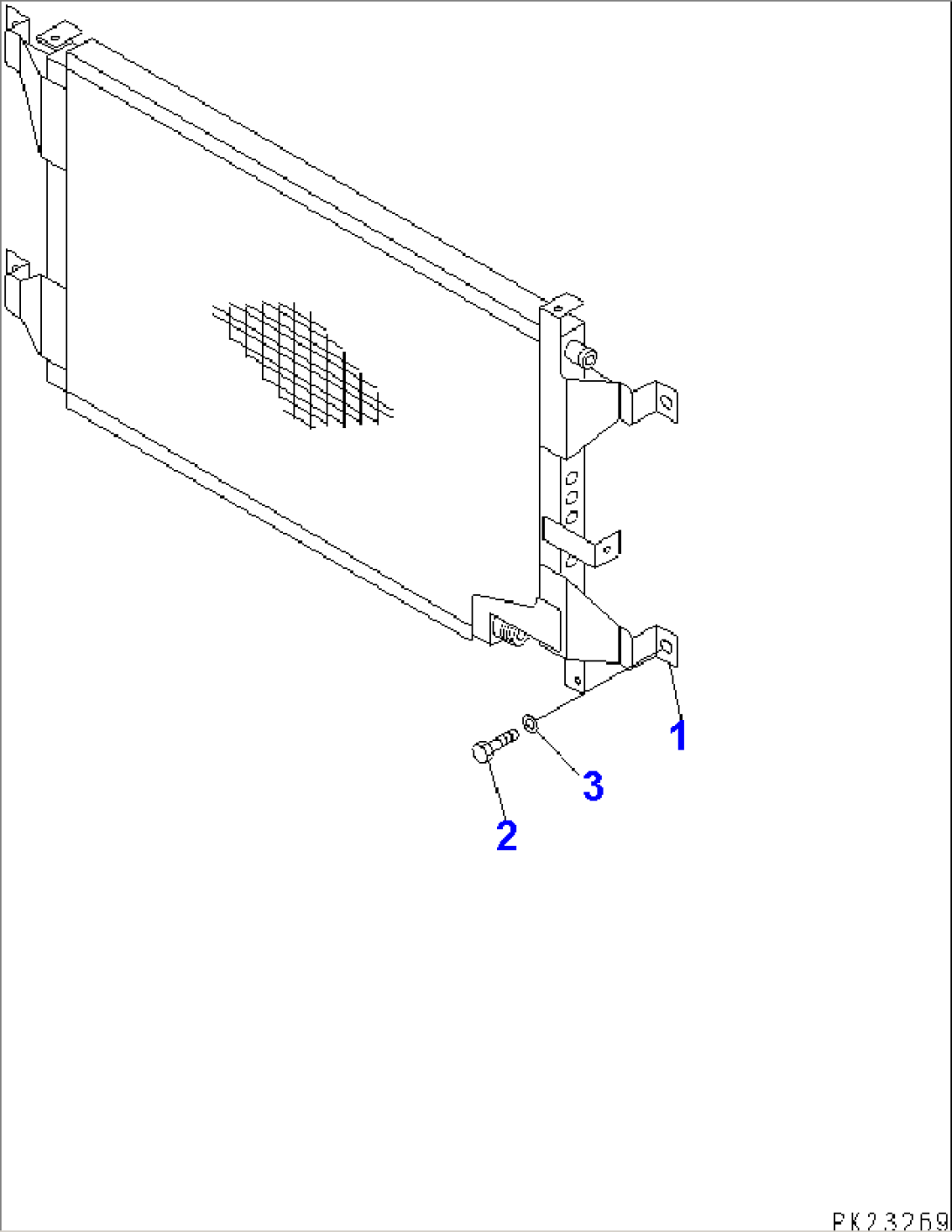 AIR CONDITIONER (3/8) (CONDENSER)(#1013-)