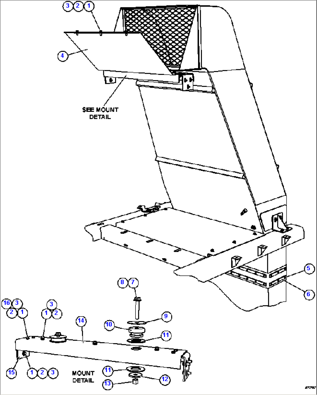 BLOWER INLET INSTL ( 2/2)