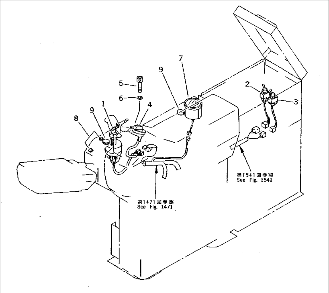 SWITCH AND METER (FOR WRIST CONTROL)