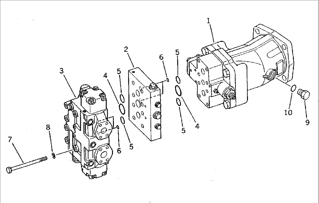 TRAVEL MOTOR (UNIT) (1/5)