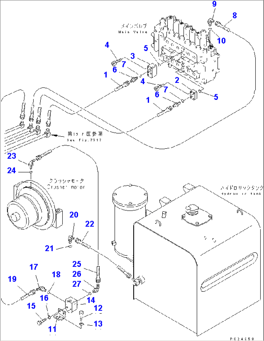 PIPING (9/18) (CONVEYOR MOTOR LINE)