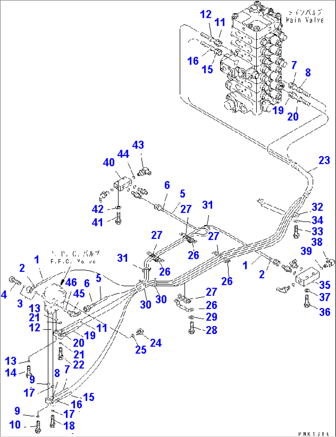 FLOOR FRAME (P.P.C. TRAVEL LINE)(#57389-60967)