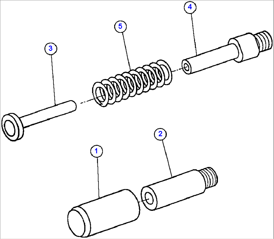 CONTROL PISTON ASSEMBLY (VE9243)